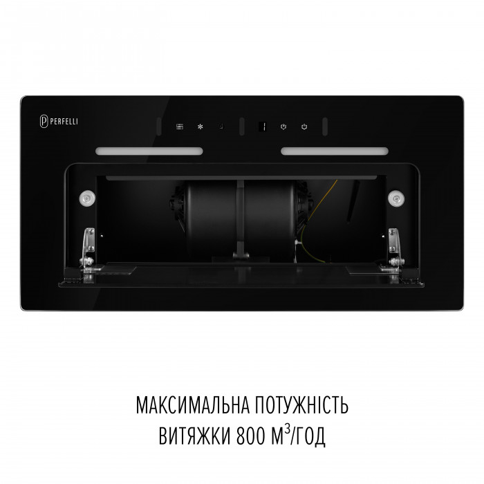 Витяжка повновбудована PERFELLI NUOVA 6JWRB NERO