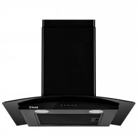 Витяжка декоративна зі склом Perfelli GRASSI 6HMB NERO