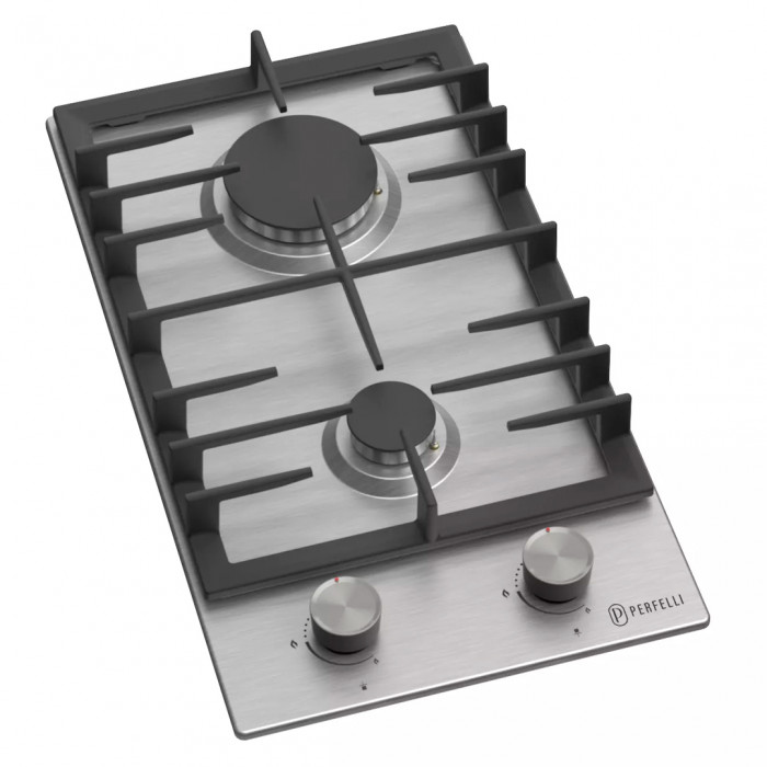 Варильна поверхня на металі PERFELLI DIAMOND M39C INOX