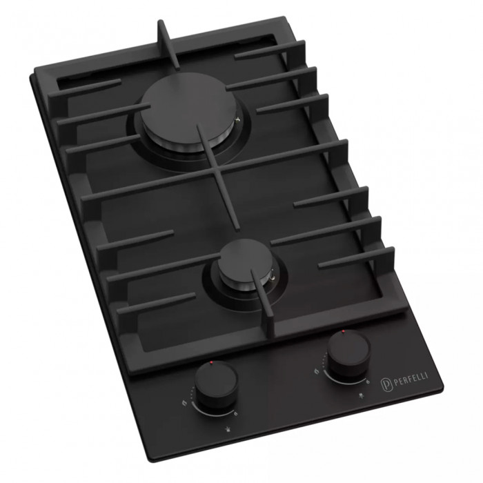 Варочная поверхность на металле PERFELLI DIAMOND M39C NERO