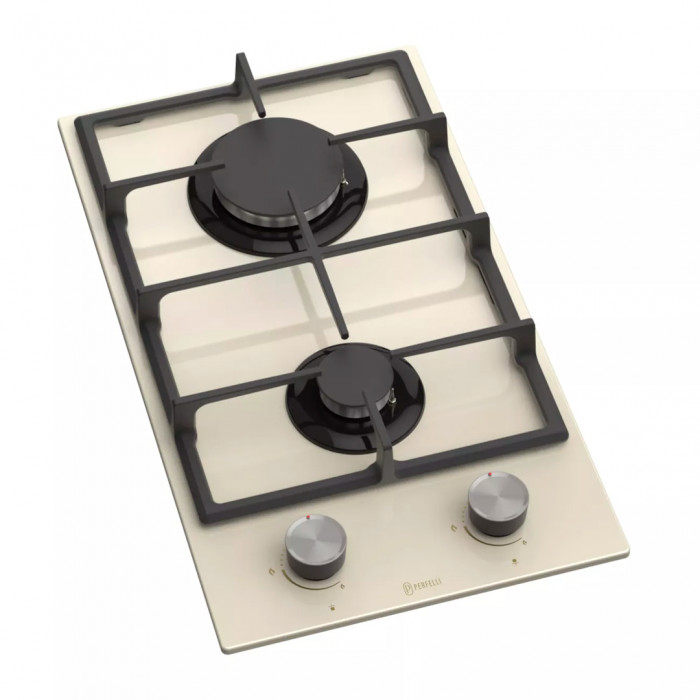 Газовая поверхность на стекле PERFELLI PERLA G32C BEIGE