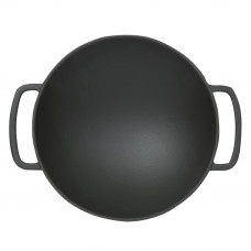 Чавунна сковорода гриль WOK Perfelli 5655 28 см