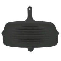 Чавунна плоска сковорода гриль Perfelli 6459 32х22 см.