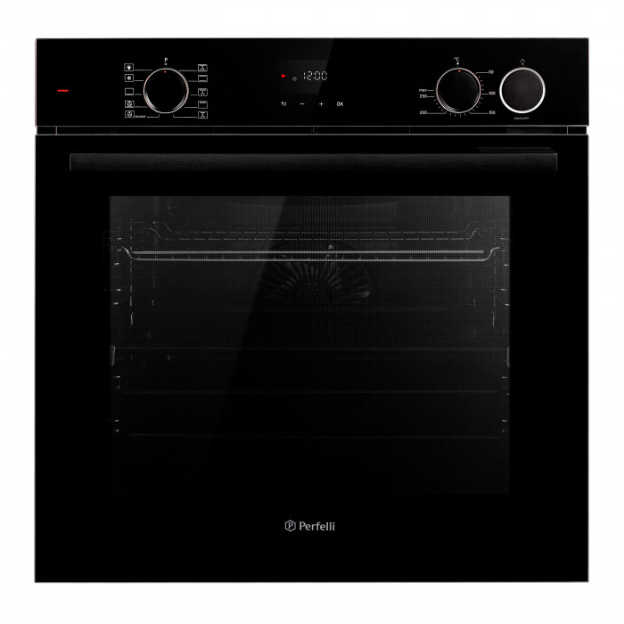 Духова шафа електрична Perfelli DIAMOND 6D10NS NERO
