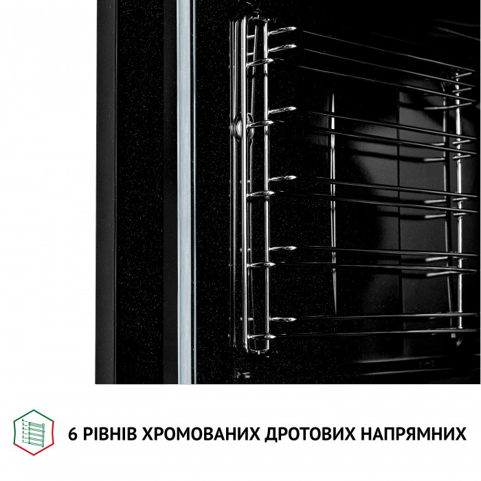 Духова шафа електрична Perfelli DIAMOND 6M8L BIANCO