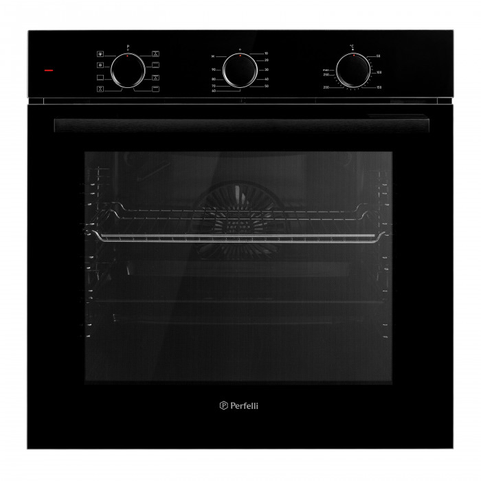 Духова шафа електрична Perfelli DIAMOND 6M8L NERO