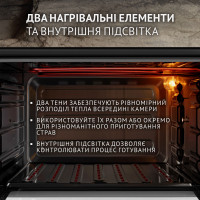 Электрическая печь Perfelli MIRAGE 37 BLACK