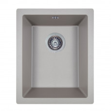 Мийка кухонна гранітна Perfelli ESTO PGE 101-38 GREY METALLIC