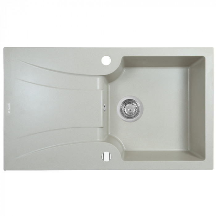 Мийка кухонна гранітна Perfelli FELICINETTO PGF 114-78 LIGHT BEIGE