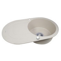 Мойка гранитная кухонная Perfelli ORVIETTO OGO 114-78 LIGHT BEIGE