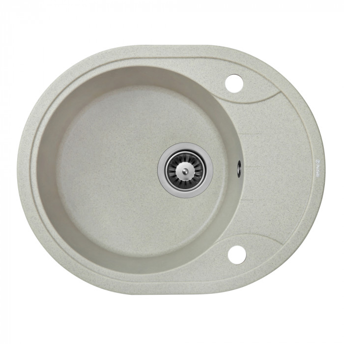 Мийка кухонна гранітна Perfelli PRIMO OGP 135-58 SAND