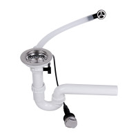Мойка гранитная кухонная Perfelli RIVIERA PGR 114-86 WHITE