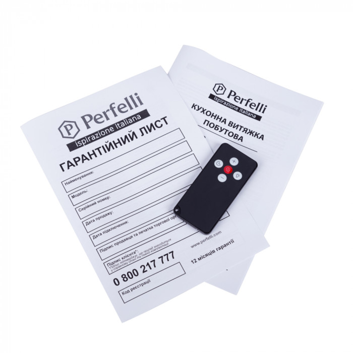 Витяжка повновбудована Perfelli BIET 6512 A 1000 I LED