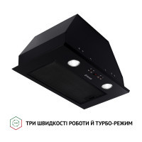 Вытяжка полновстраиваемая Perfelli BIET R 5854 BL 1200 LED