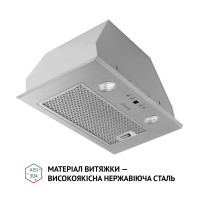 Вытяжка полновстраиваемая Perfelli BIET R 5854 I 1200 LED