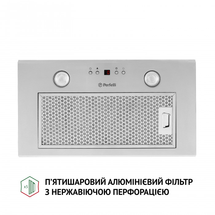 Витяжка повновбудована Perfelli BIET R 5854 I 1200 LED