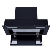 Вытяжка полновстраиваемая Perfelli BISP 6873 BL LED Strip GLASS