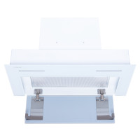 Витяжка повновбудована Perfelli BISP 6873 WH LED Strip GLASS
