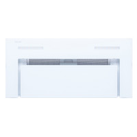 Витяжка повновбудована Perfelli BISP 6873 WH LED Strip GLASS