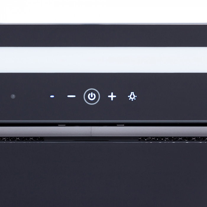 Витяжка повновбудована Perfelli BISP 6973 A 1250 BL LED Strip