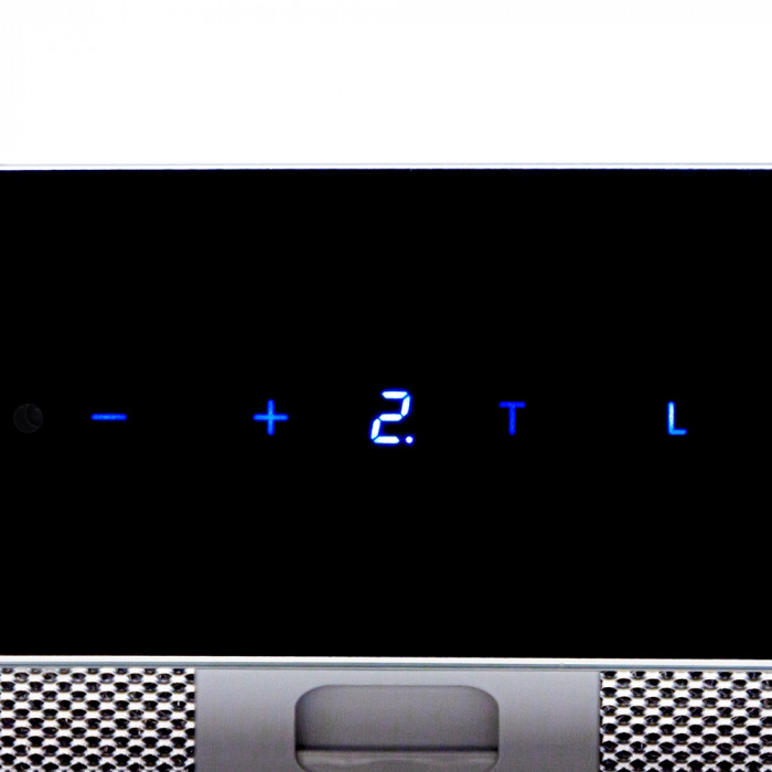 Вытяжка полновстраиваемая Perfelli BISP 7873 BL LED Strip GLASS