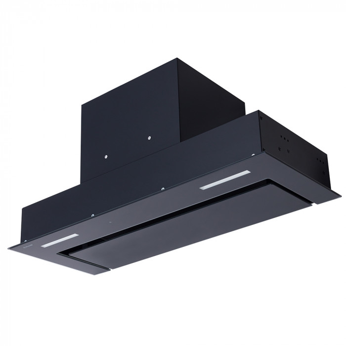 Вытяжка полновстраиваемая Perfelli BISP 7873 BL LED Strip GLASS