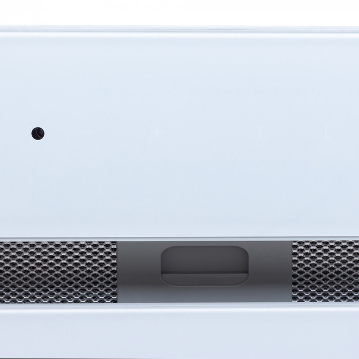 Витяжка повновбудована Perfelli BISP 7873 WH LED Strip GLASS