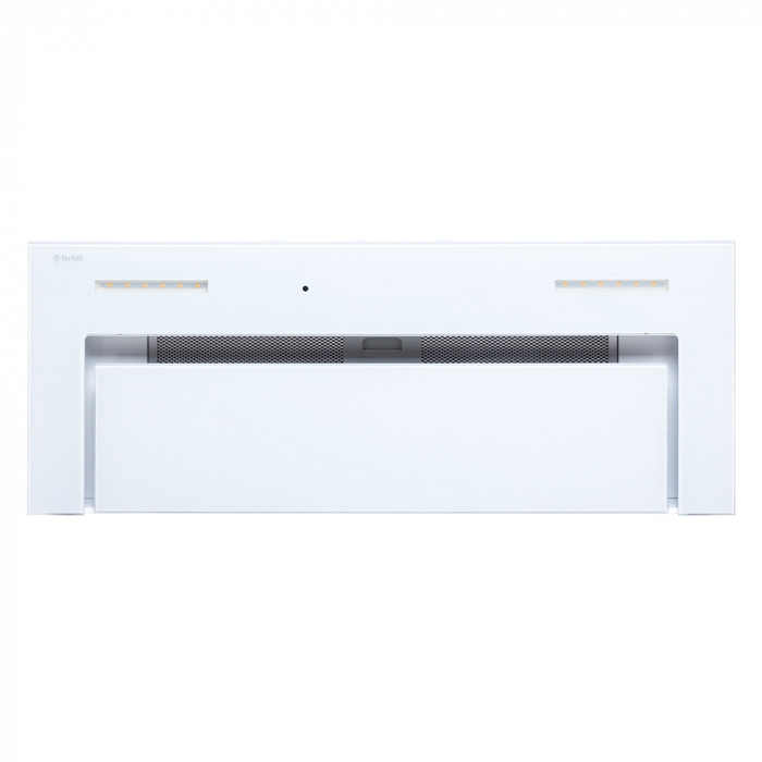 Витяжка повновбудована Perfelli BISP 7873 WH LED Strip GLASS