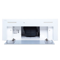 Витяжка повновбудована Perfelli BISP 7873 WH LED Strip GLASS