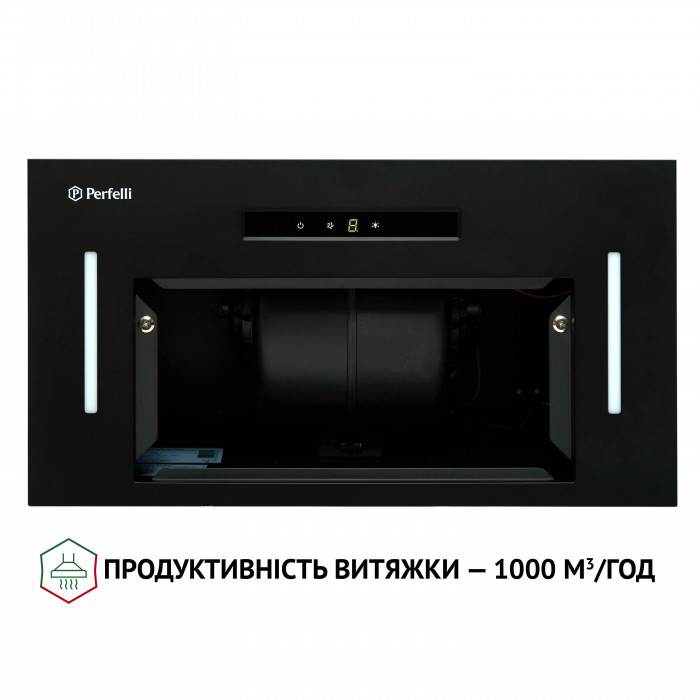 Витяжка повновбудована Perfelli BIS 5653 BL 1000 LED