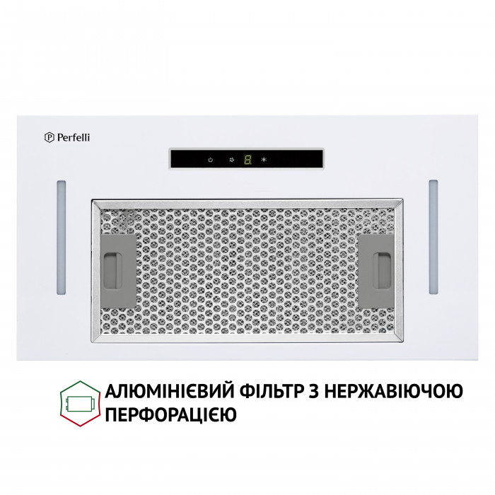 Витяжка повновбудована Perfelli BIS 5653 WH 1000 LED