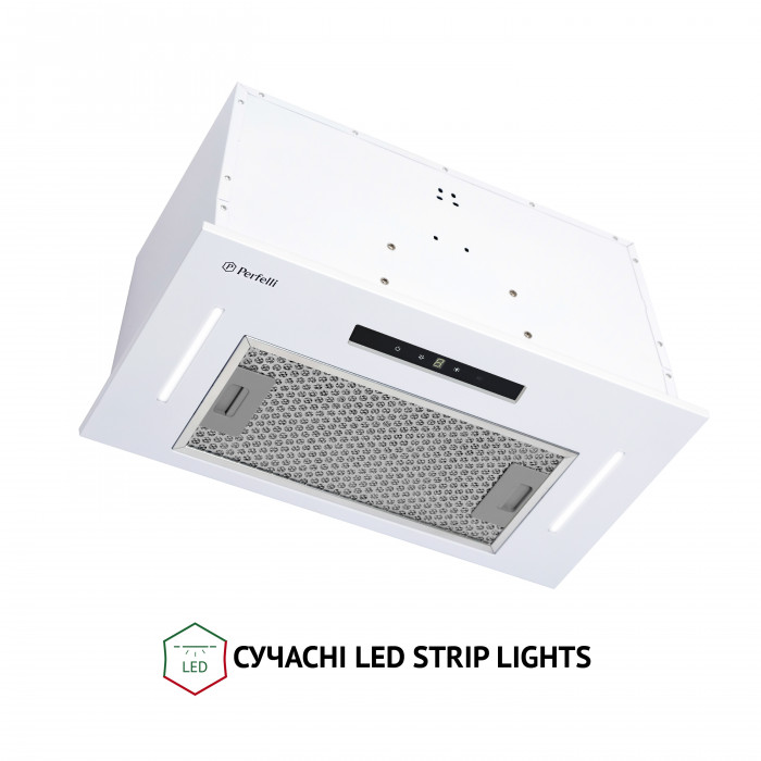 Витяжка повновбудована Perfelli BIS 5653 WH 1000 LED