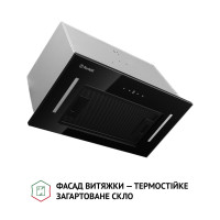 Витяжка повновбудована Perfelli BIS 5684 BL 1000 LED