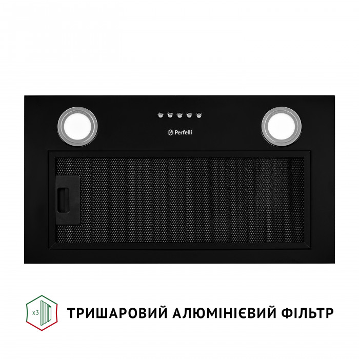 Витяжка повновбудована Perfelli BI 5022 BL LED