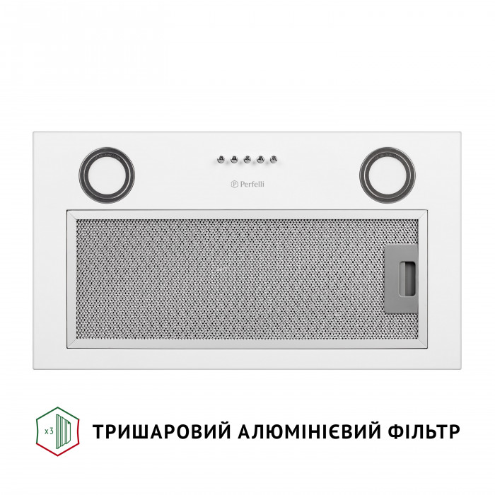Витяжка повновбудована Perfelli BI 5022 WH LED