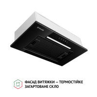 Витяжка повновбудована Perfelli BI 5256 BL 700 LED