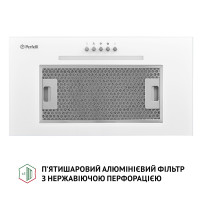 Витяжка повновбудована Perfelli BI 5256 WH 700 LED