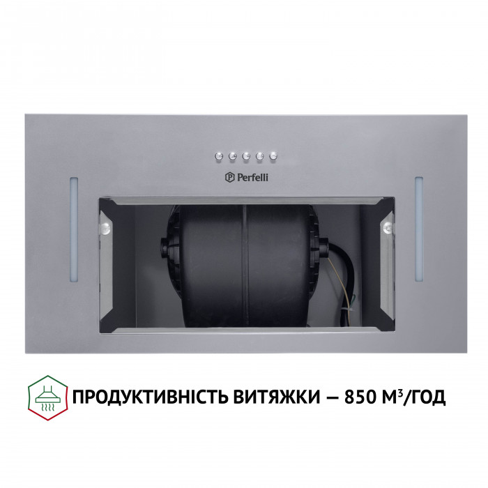 Витяжка повновбудована Perfelli BI 5453 I 850 LED Strip