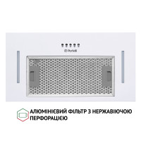Витяжка повновбудована Perfelli BI 5453 WH 850 LED Strip
