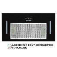 Витяжка повновбудована Perfelli BI 5653 BL 1000 LED