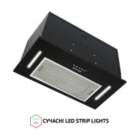 Витяжка повновбудована Perfelli BI 5653 BL 1000 LED