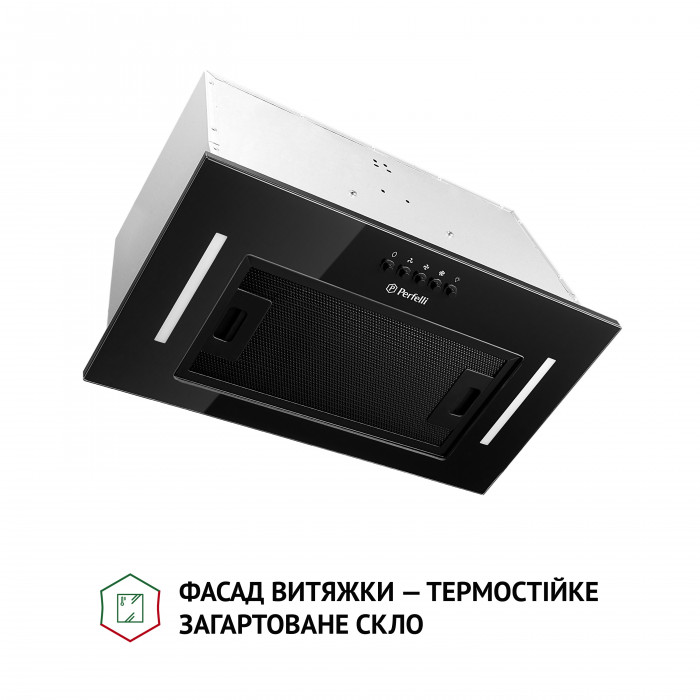 Витяжка повновбудована Perfelli BI 5684 BL 1000 LED