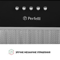 Вытяжка полновстраиваемая Perfelli BI 6512 A 1000 BL LED