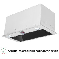 Витяжка повновбудована Perfelli BI 6872 I LED