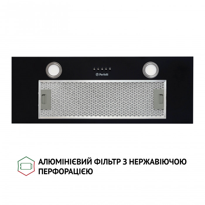 Витяжка повновбудована Perfelli BI 7652 BL 1000 LED