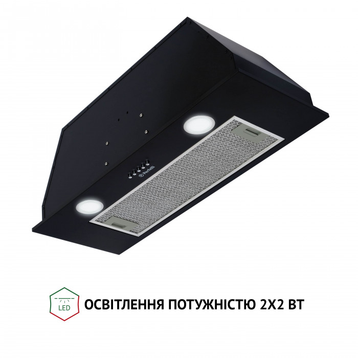 Витяжка повновбудована Perfelli BI 7652 BL 1000 LED