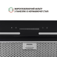 Витяжка повновбудована Perfelli BSL 6783 BL 1100 DC