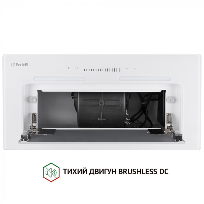 Витяжка повновбудована Perfelli BSL 6783 WH 1100 DC