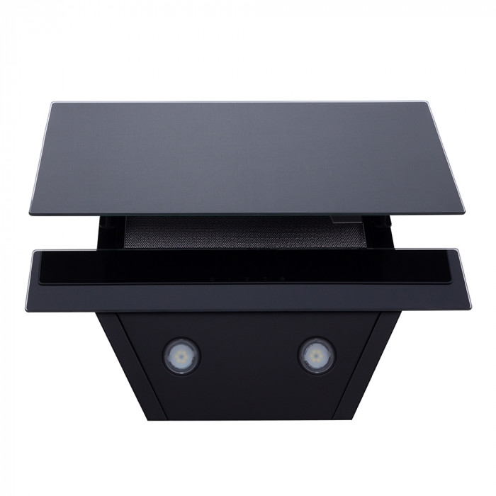 Витяжка декоративна похила Perfelli DNS 5252 D 700 BL LED