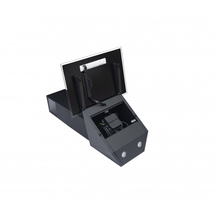 Витяжка декоративна похила Perfelli DNS 5272 D 700 BL LED